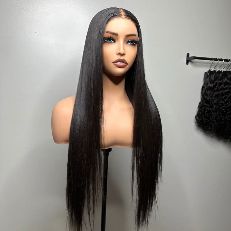 UK Shipping | 7x7 Straight Skinlike Real HD Lace Closure Wig 250% Density - Image 3
