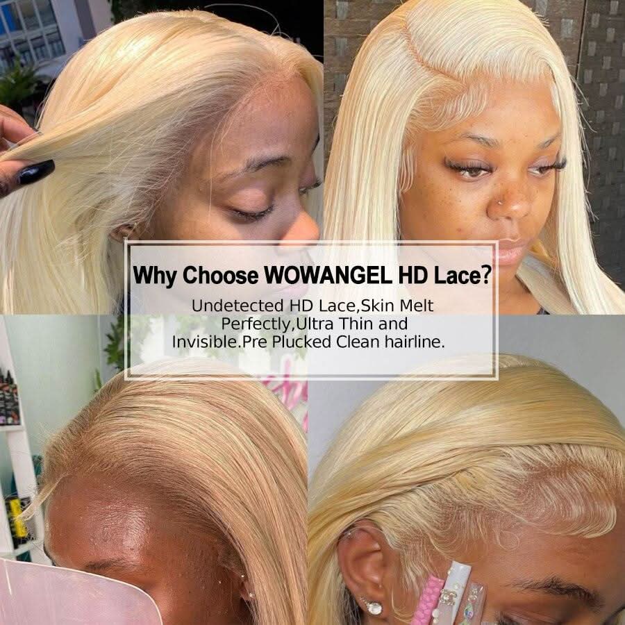 Upgrade 2.0 | 613 Blonde Wig Straight Skinlike Real HD Lace 13x6 Full Frontal Wigs - Image 7