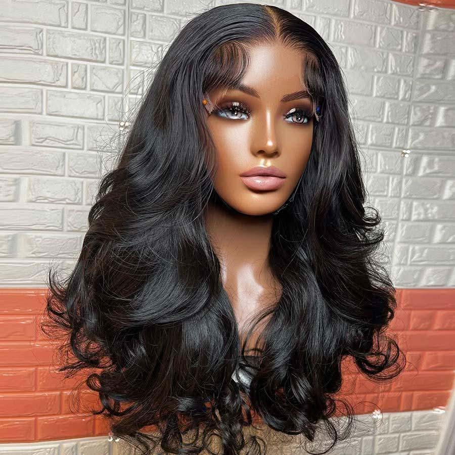 WOWANGEL 7x7 Skinlike Real HD Lace Closure Wig 250% Density Body Wave Glueless - Image 4