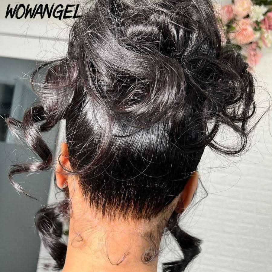 WOWANGEL 360 Invisible Strap HD Lace Wig Body Wave Pre Plucked Clean Hairline - Image 3