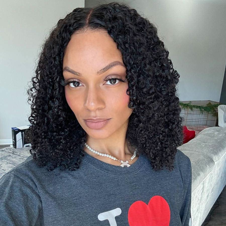 WOWANGEL Tight Curly Bob 13X6 Skinlike Real HD Lace Front Wig - Image 5